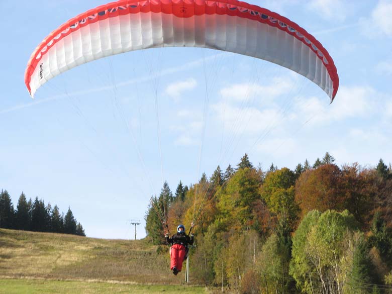 Gleitschirmfliegen im Schwarzwald Flugschule Airpower